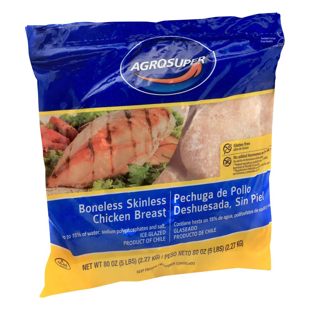 Agrosuper Boneless Skinless Chicken Breast (5 lbs)