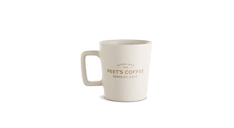 Peet's Cream Mug 16oz