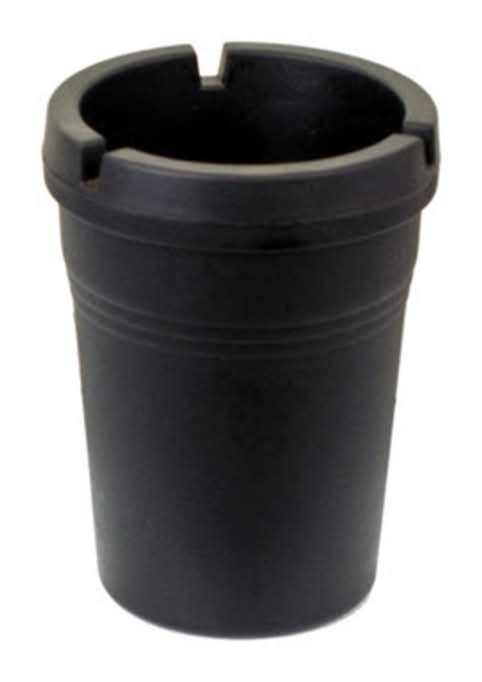 Custom Accessories Black Ashtray For Universal 1 Pk
