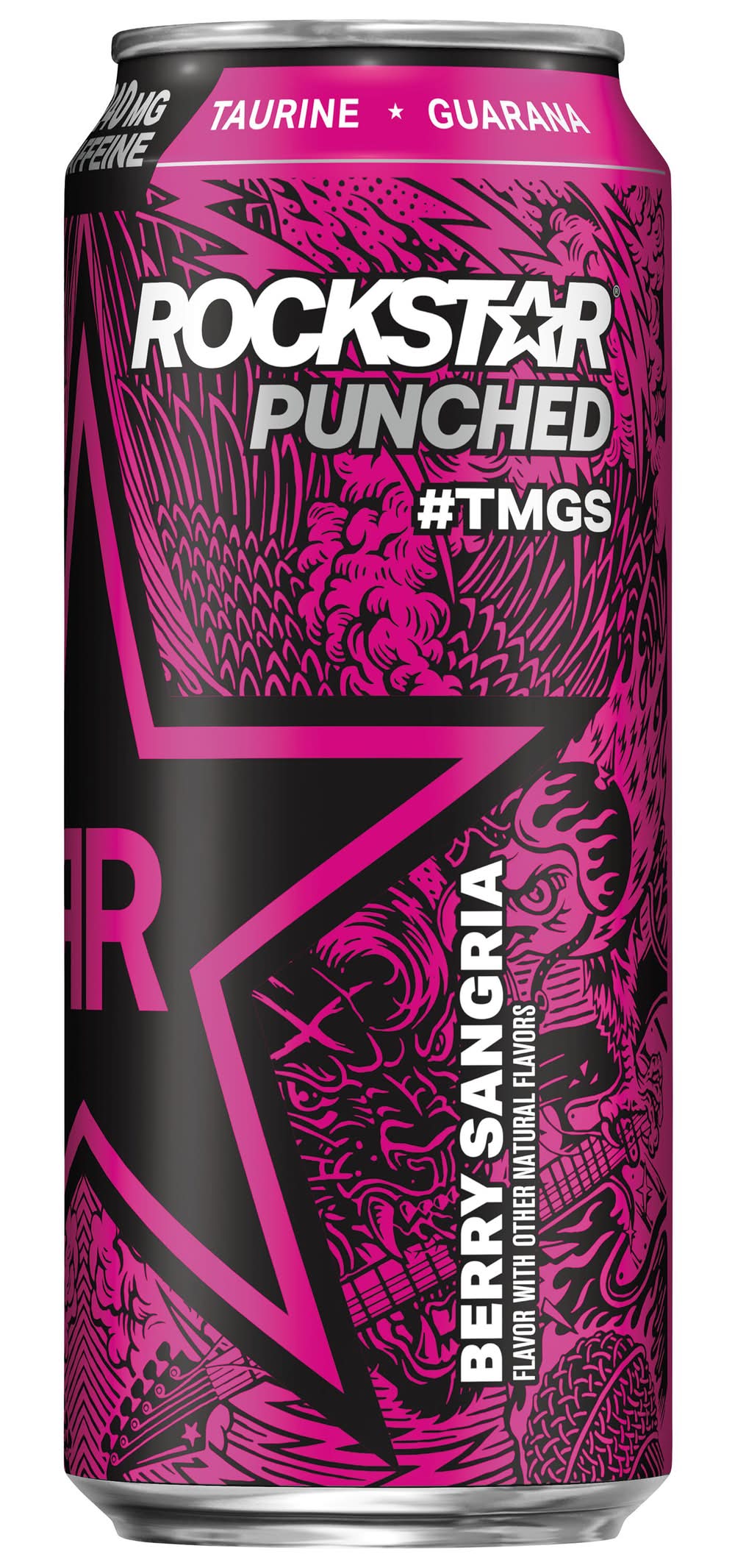 Rockstar Punched Energy Drink, Berry Sangria (16 fl oz)