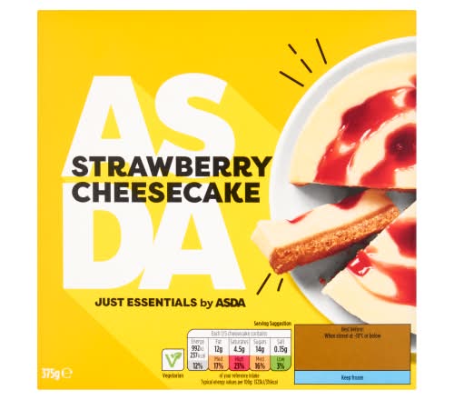 ASDA Strawberry Cheesecake (375g)