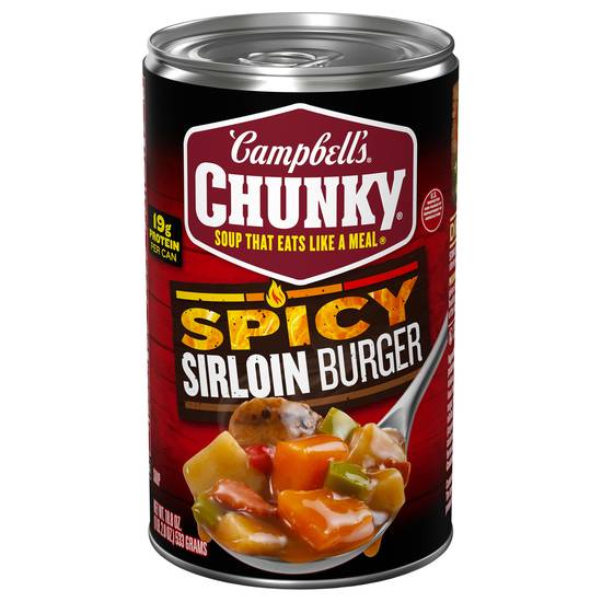 Campbell's Chunky Soup (spicy sirloin burger)