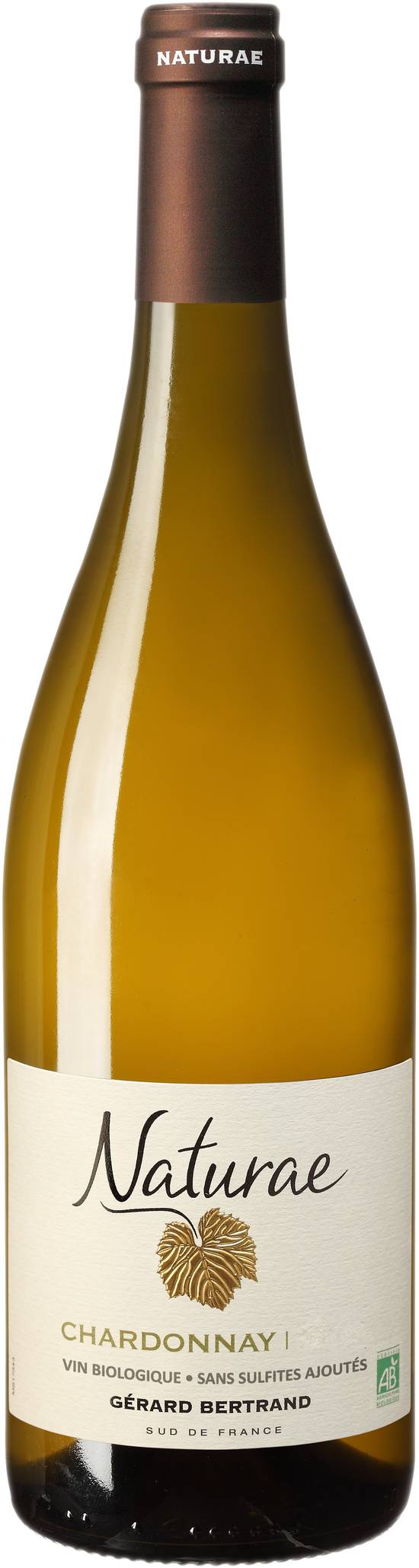 Gérard Bertrand - Naturae chardonnay vin blanc pays d'oc bio (750 ml)
