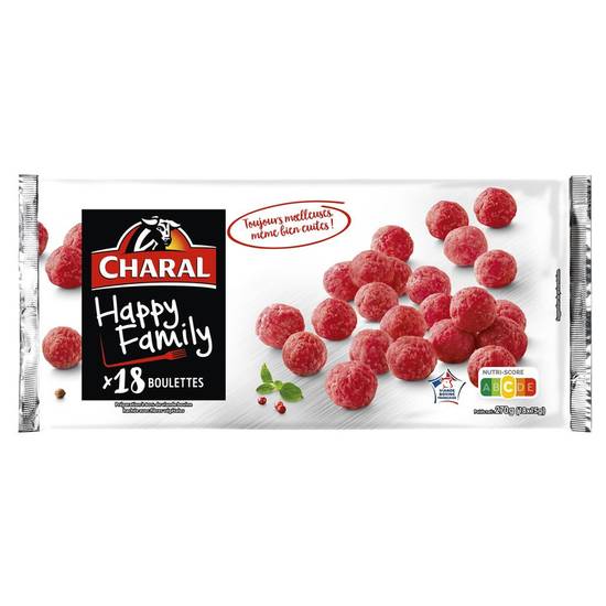 Happy boulettes Charal 270g