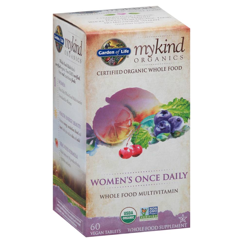 Garden of Life My Kind Organics Women's Once Daily Multivitamin (60 ct)