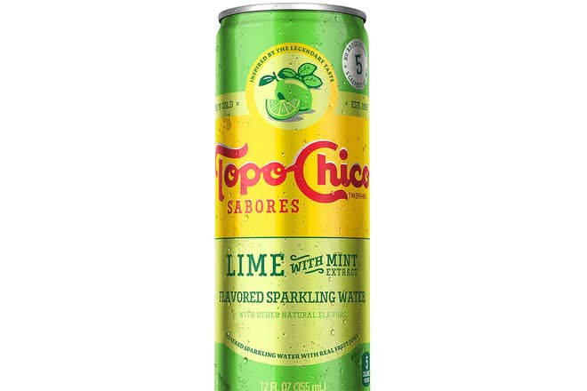 Topo Chico Sabores Lime Mint