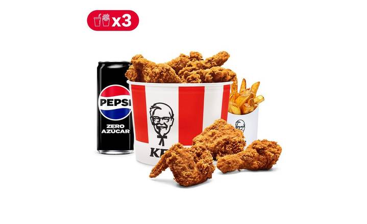 Menú 9 Piezas para 3