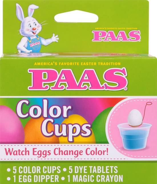 Paas Color Cups Egg Decorating Kit (assorted)