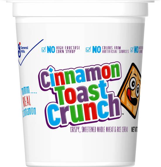 Cinnamon Toast Crunch Whole Wheat & Rice Cereal Tub