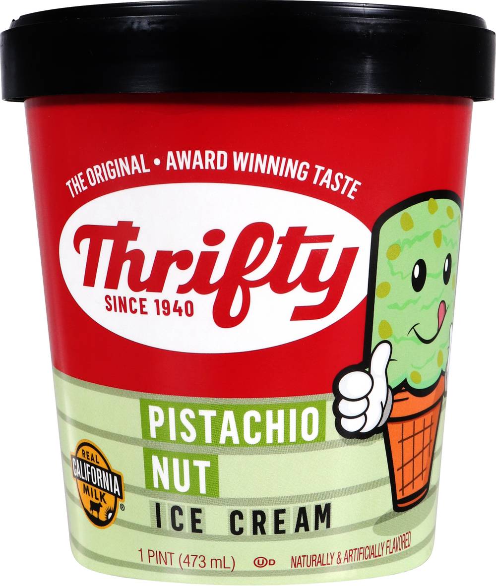 Thrifty Pistachio Nut Ice Cream (473 ml)