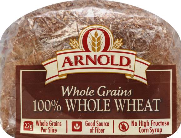 Arnold 100% Whole Grains Weat Bread