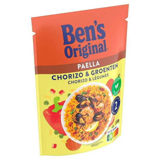 Ben''s Original Paella Chorizo & Légumes 220 g