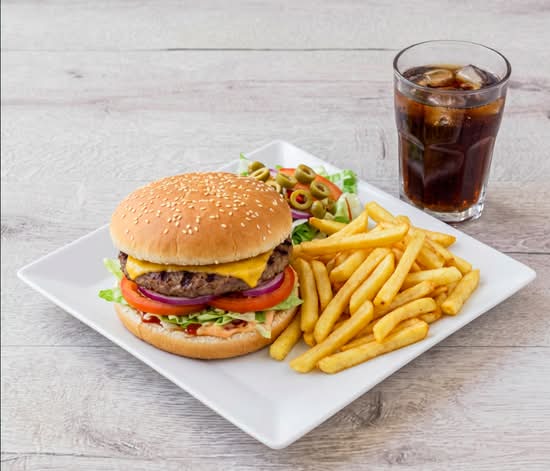 Menu le cheese burger