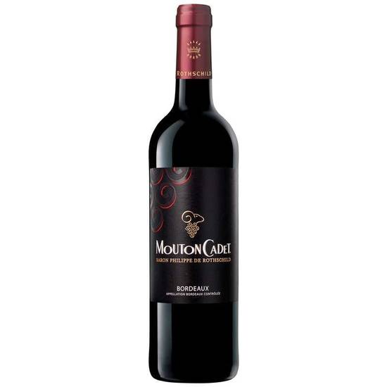 Mouton Cadet - Bordeaux - Baron Philippe De Rothschild - Vin rouge 75cl