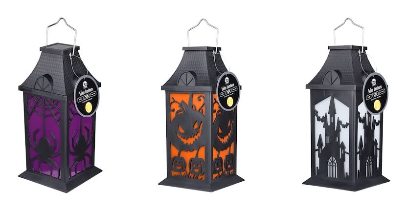 Seasonal Collection Halloween Solar Lantern, Assorted Designs