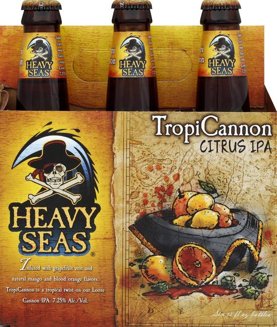 Heavy Seas Tropicannon Citrus Ipa Beer (6 pack, 12 fl oz)