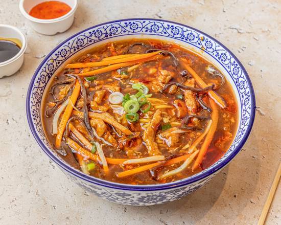 Hot and Sour Noodles Soup