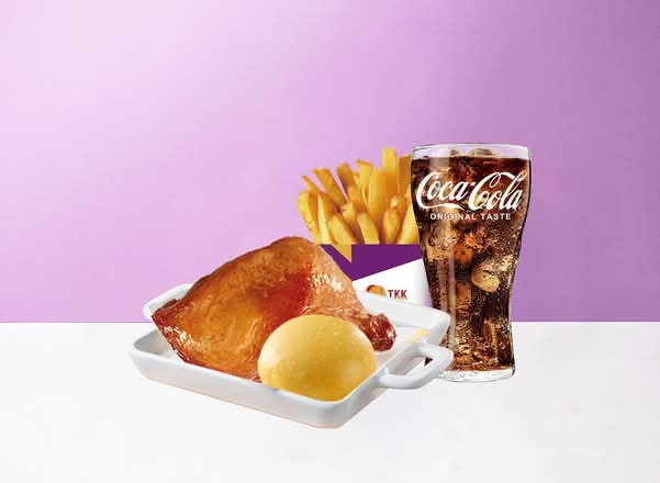 無敵烤腿餐｜BBQ Chicken Thigh Meal