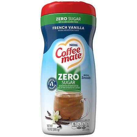 Coffee-mate Sugar Free Powder Coffee Creamer French Vanilla - 10.2 oz