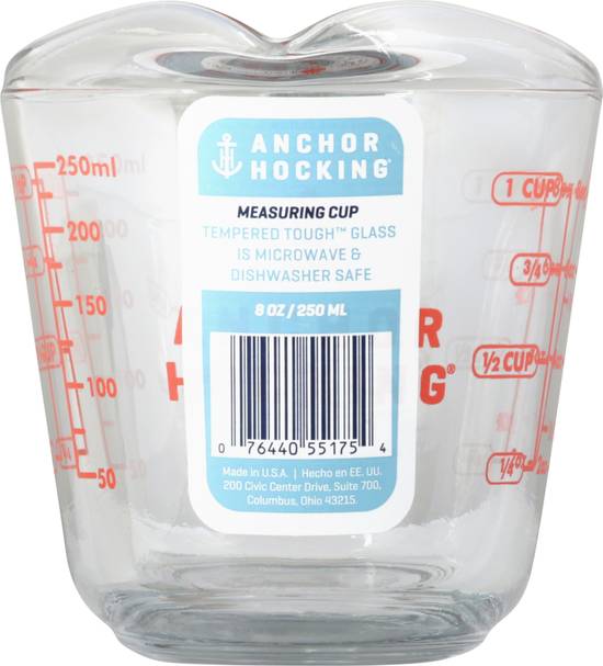 Anchor Hocking Tempered Tough Glass Measuring Cup