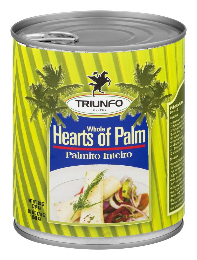 Triunfo Whole Hearts Of Palm