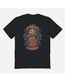 Sam Check Candy T Shirt - Trick 'r Treat (Adult Medium)