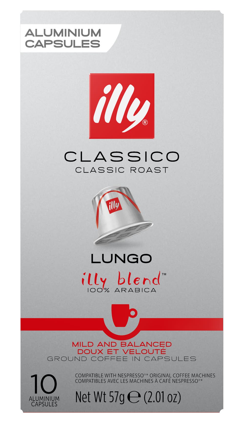 Illy - Café capsules compatibles nespresso lungo (10 pièces) (10)