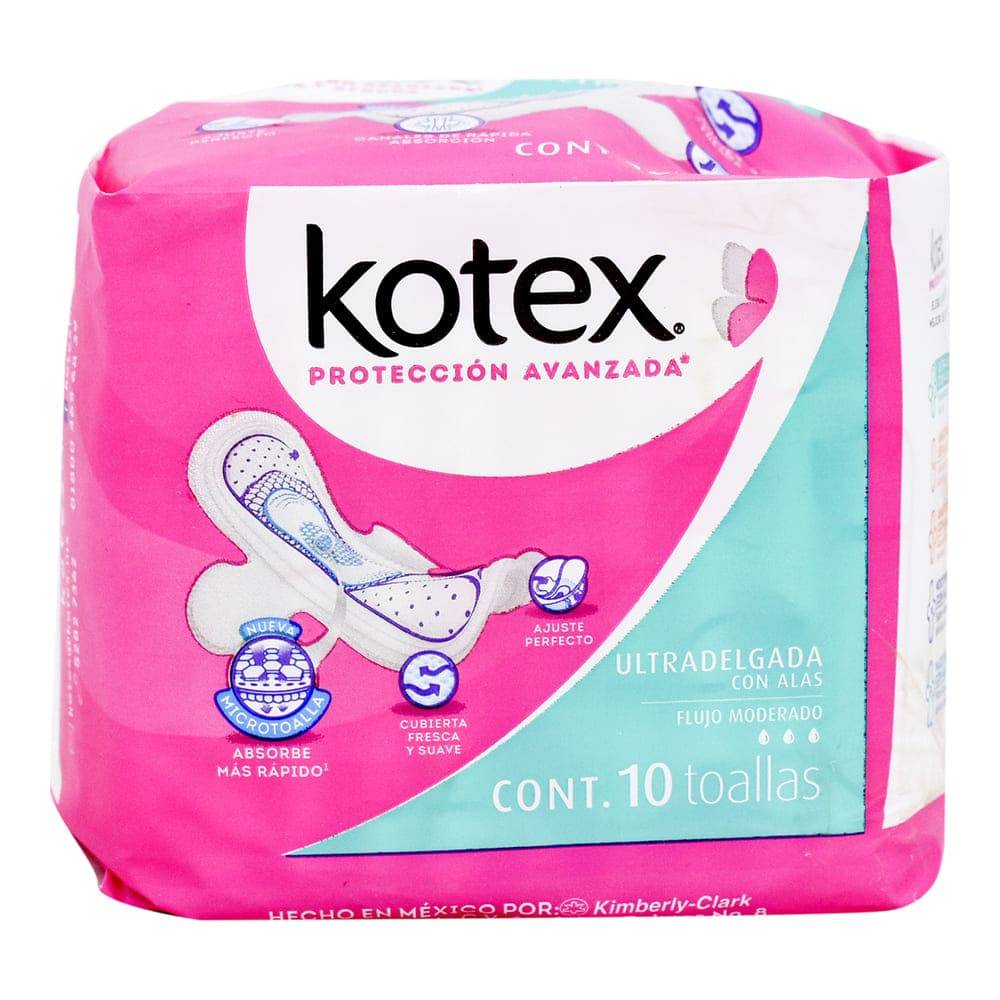 Kotex · Toalla femenina ultradelgada (100 g)