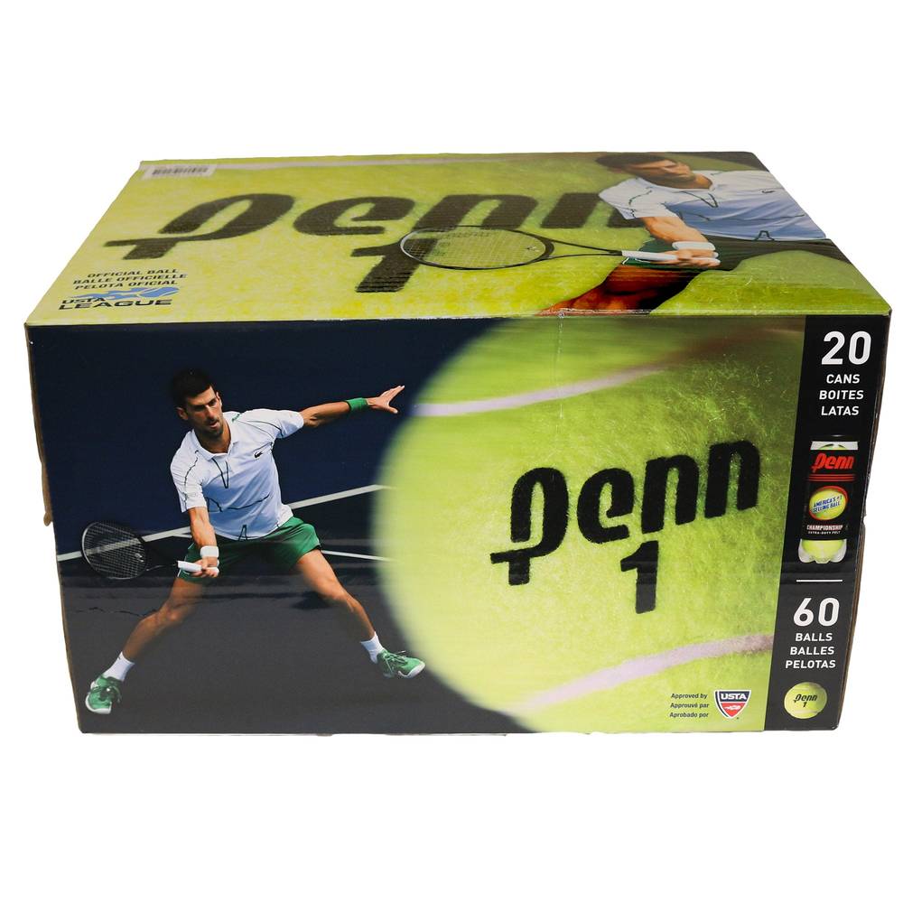 Penn Championship - Balles De Tennis, Paquet De 60