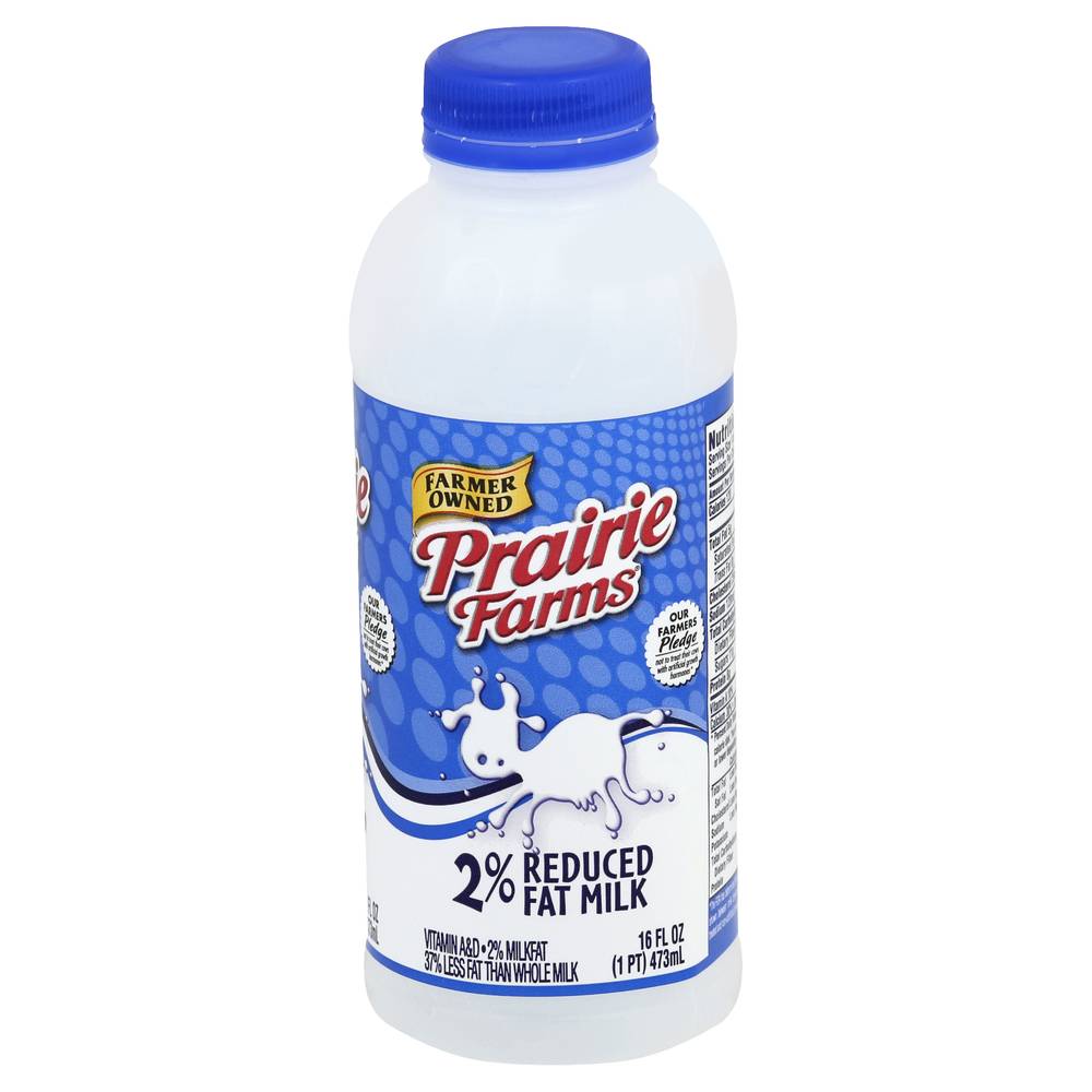 Prairie Farms 2% Reduced Fat Milk (16 fl oz)