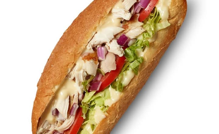 Chicken & Salad Roll