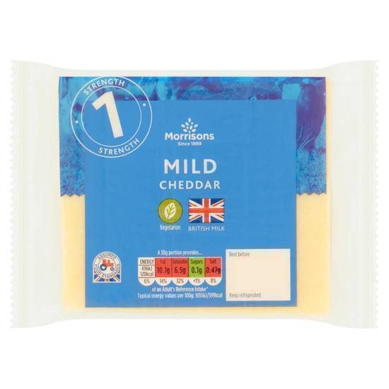 Morrisons Mild White Cheddar Cheese (240g)