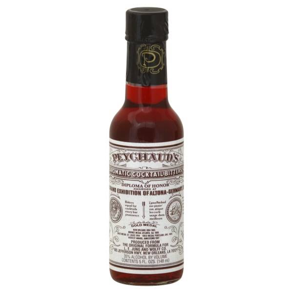 Peychauds Aromatic Cocktail Bitters Liquor (5 fl oz)