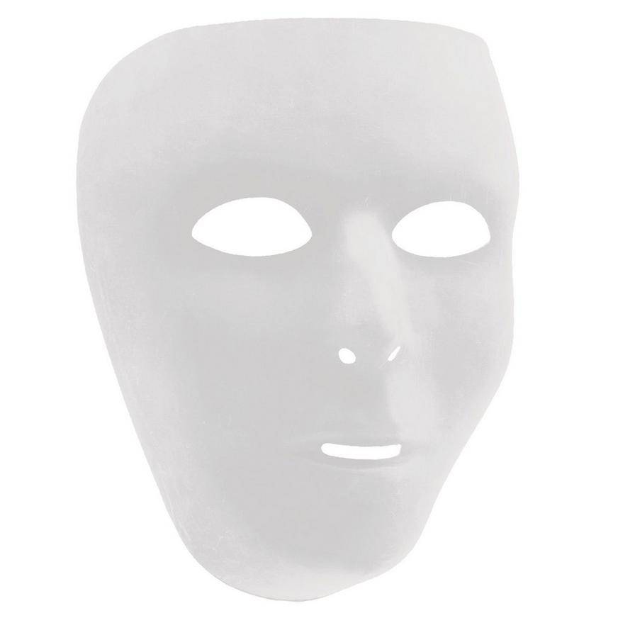 Party City Face Mask (white)