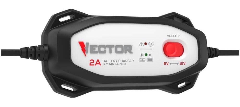 Vector 2 Amp Battery Charger & Maintainer