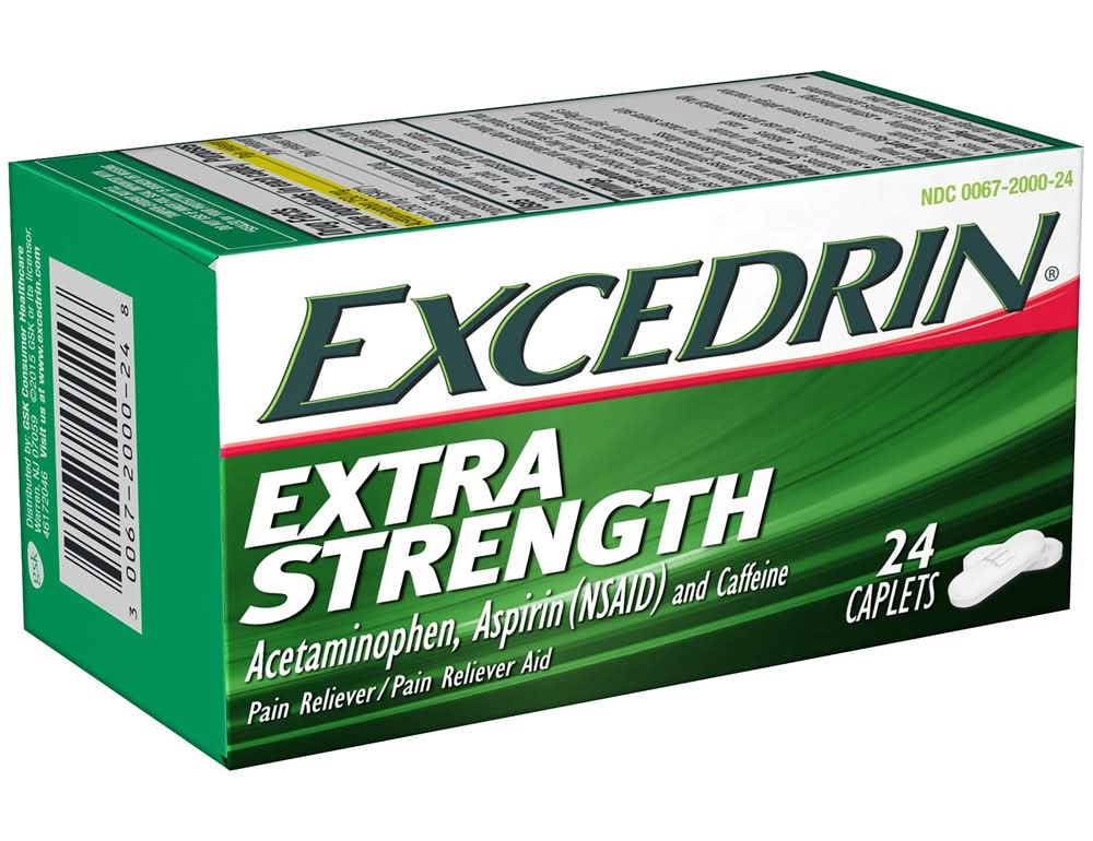 Excedrin Extra Strength Caplets 24-Count