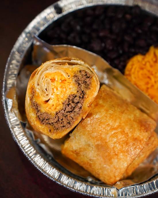 Beef and Cheese Chimichanga