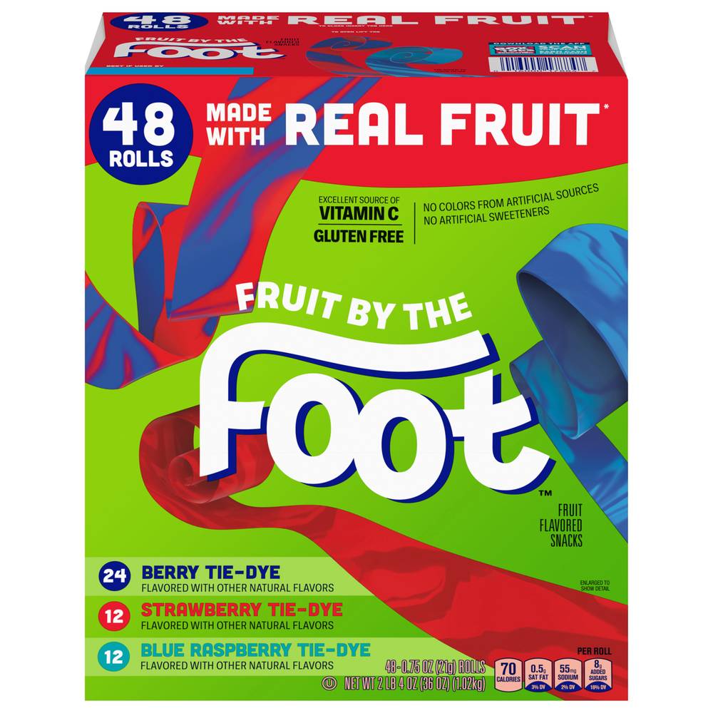 Fruit by the Foot Variety pack Fruit Flavored Snacks (2.25 lbs)