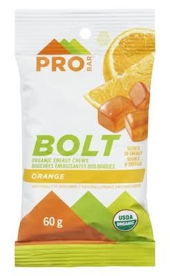 PROBAR Organic Energy Chews, Orange (60 g)