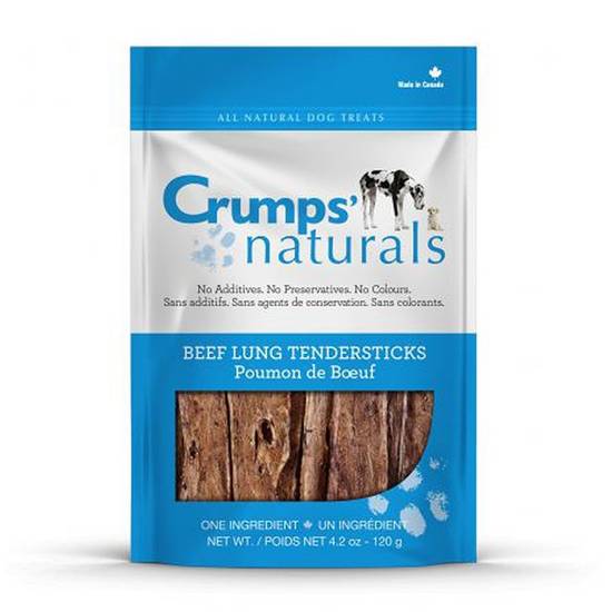 Crumps Naturals Beef Tendersticks Dog Treats (120 g)