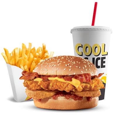 BBQ Western Bacon Crispy Chicken Meal