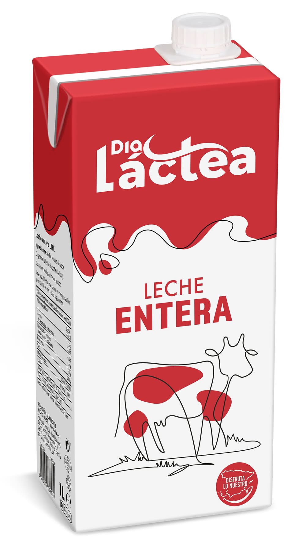 Leche Entera Dia Láctea Brik 1 L