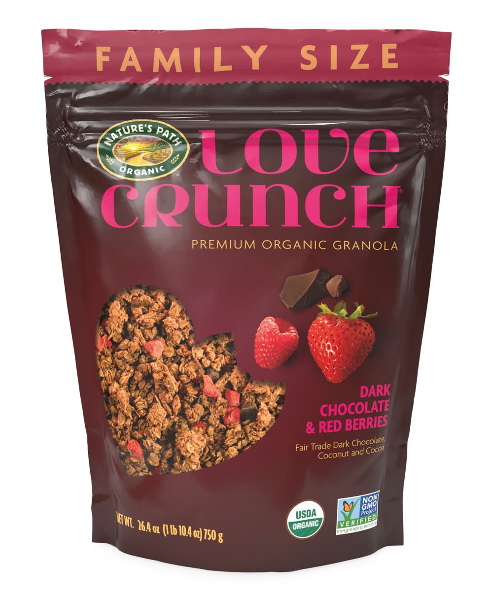 Nature's Path Organic Love Crunch Granola, Dark Chocolate-Red Berries (26.4 oz)