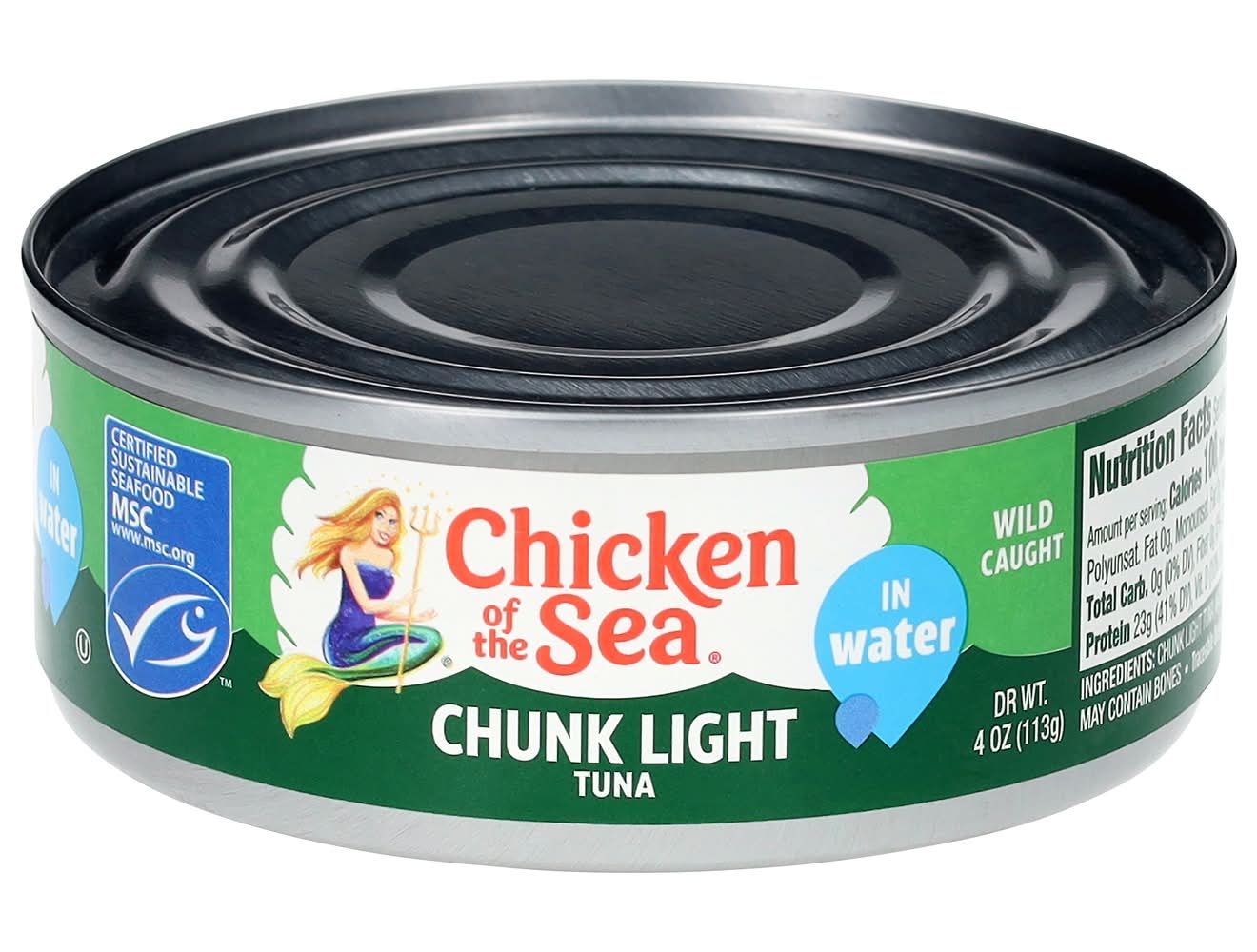 Chicken of the Sea Chunk Light Tuna in Water (5 oz)