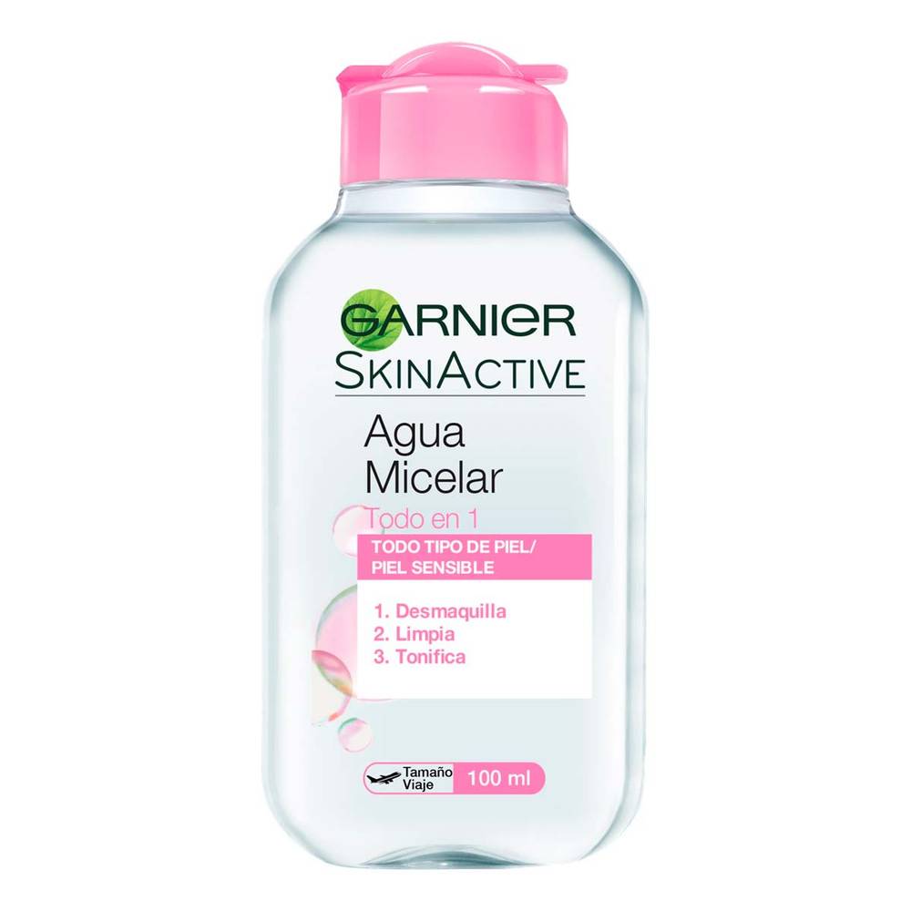 Garnier · Skin active agua micelar todo en 1 (100 ml)