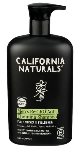California Naturals Men's Re:GRO Anti-Thinning Shampoo