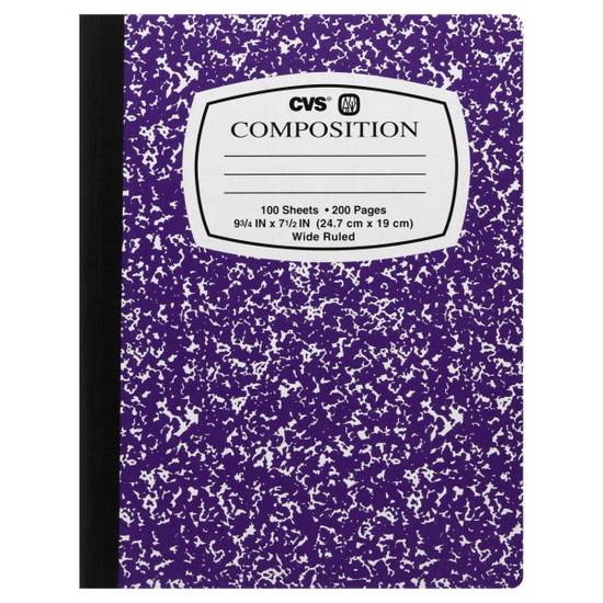 Cvs Composition Notebook