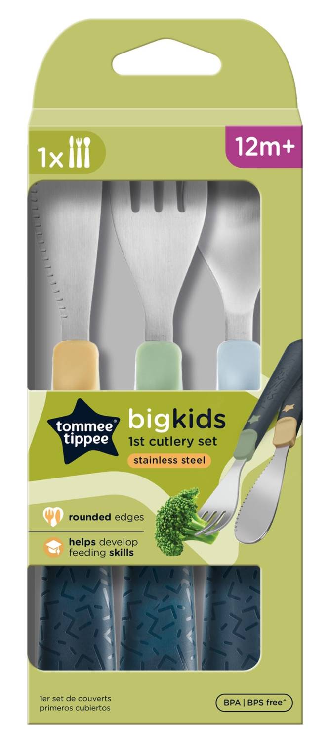 Tommee Tippee Big Kids 1St Cutlery Set