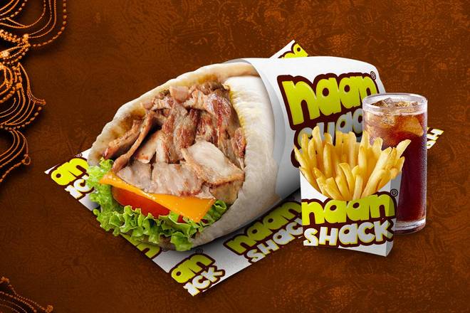 CHEESE NAAN SEESH KEBAB