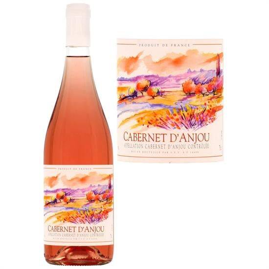 Cabernet d'Anjou - Vin rosé (750 ml)